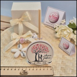 Bomboniera Matrimonio Profumatore Personalizzato Albero della vita