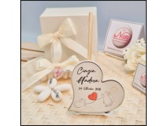 Profumatore a cuore Personalizzato per matrimonio