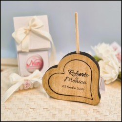 Profumatore in legno Personalizzato per matrimonio