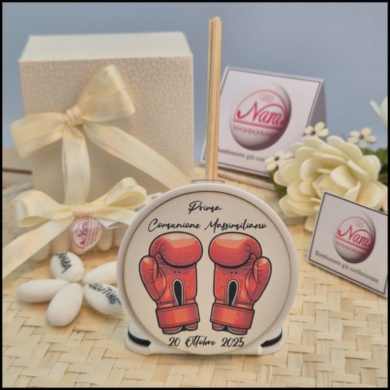 Profumatore Bomboniera a tema Boxe
