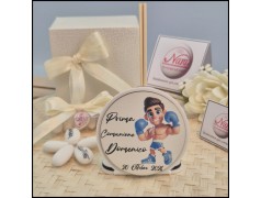 Bomboniera tema Boxe profumatore personalizzato