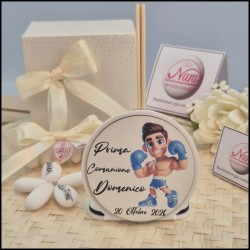 Bomboniera tema Boxe profumatore personalizzato