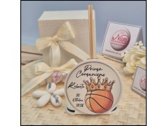 Bomboniere basket Comunione Profumatore personalizzato