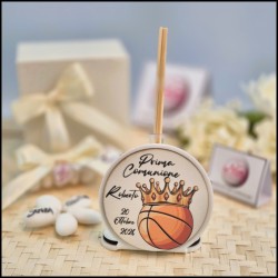 Bomboniere basket Comunione Profumatore personalizzato