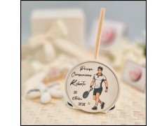 Bomboniere Comunione Profumatore a tema Tennis personalizzato