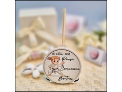 Bomboniere Comunione bambina Karateca profumatore personalizzato