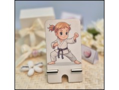 Porta cellulare da bambina Personalizzato a tema Karate
