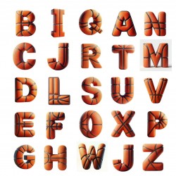 Porta cellulare Personalizzato con Iniziali a tema Basket