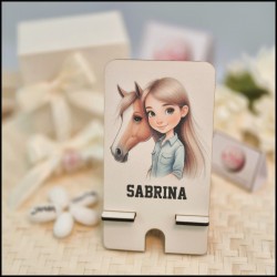 Bomboniera Cavallo Porta cellulare bambina personaliizato