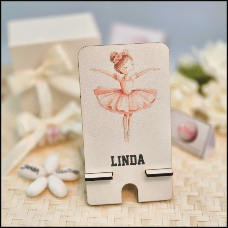 Bomboniera ballerina Porta cellulare Personalizzato