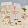Bomboniera ballerina Porta cellulare Personalizzato