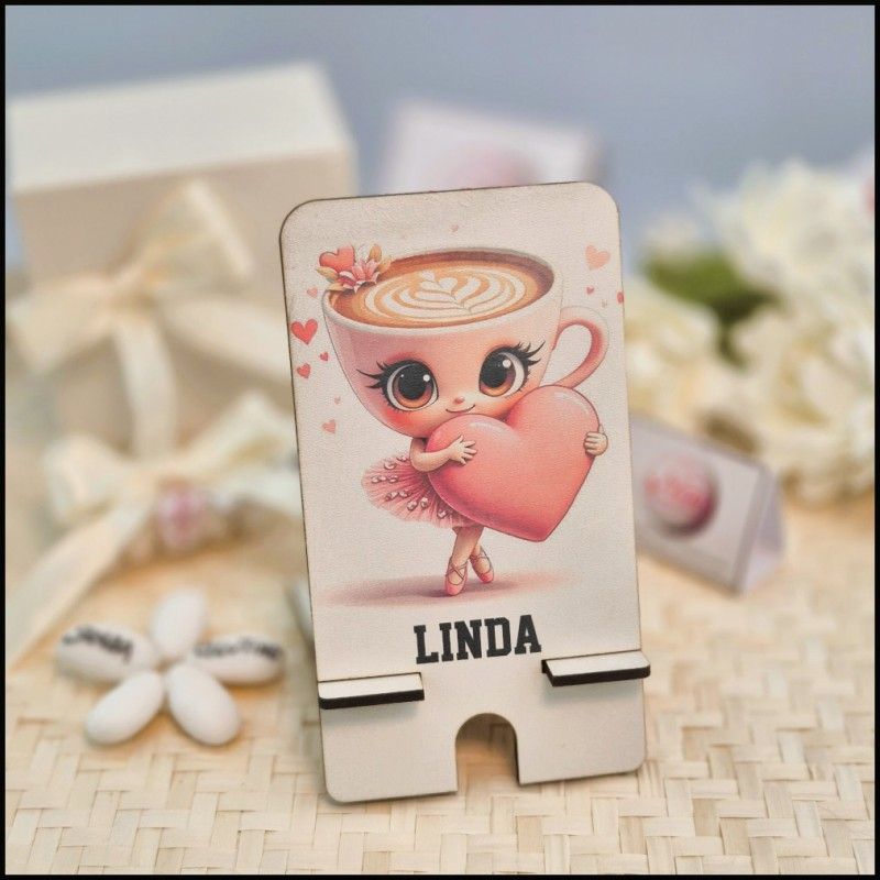 Bomboniera Comunione Bambina Porta cellulare Ballerina cappuccina