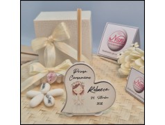 Bomboniera Comunione bambina profumatore personalizzato