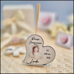 Bomboniera Comunione bambina Diffusore Con bambina in preghiera personalizzato