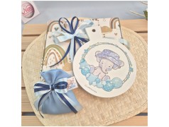 Sottopentola Claraluna con Elefante Azzurro