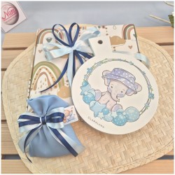 Sottopentola Claraluna con Elefante Azzurro