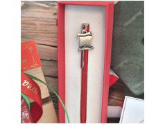 Bomboniera Laurea Penna Rossa con Applicazione Pergamena