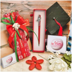 Bomboniera Laurea Informatica e Ingegneria Penna Rossa con PC Portatile