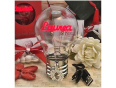 Bomboniera Laurea Lampada Led Idea Brillante con Corona d'Alloro