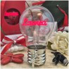 Bomboniera Laurea Lampada Led Scritta Luminosa con Ciondolo Tocco