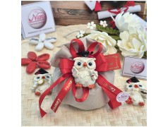 Bomboniera Laurea Segnaposto Calamita Gufo Assortita