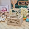 Bomboniera Calcio Lampada Cubo 3D calciatore - Base Led e Incisione Nome INCLUSA