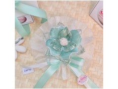 Bomboniera Matrimonio Debora Carlucci Fiore Piccolo in Cristallo e Porcellana Tiffani con punto luce