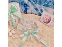 Bomboniera Debora Carlucci Fiore in Cristallo e Porcellana con Farfalla