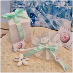 Bomboniera Diciottesimo Debora Carlucci Fiore in Cristallo su Stelo Glitterato