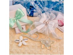 Bomboniera nozze Diamante Debora Carlucci Fiore in Cristallo su Stelo Curvo Polvere di Stelle