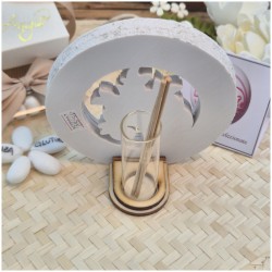 Bomboniera Comunione Profumatore L'Albero dell'Amore con Frase e Nome in Rilievo