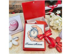 Bomboniera Laurea Scienze Motorie Scatolina Libro con Cronometro