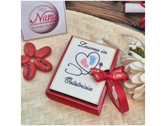 Bomboniera Laurea Ostetricia Scatolina Libro