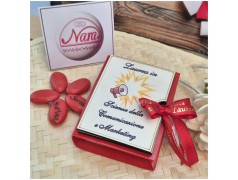 Bomboniera Laurea Comunicazione e Marketing Scatolina Libro