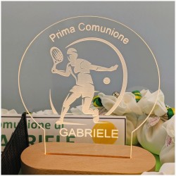Bomboniere Tema Tennis lampada