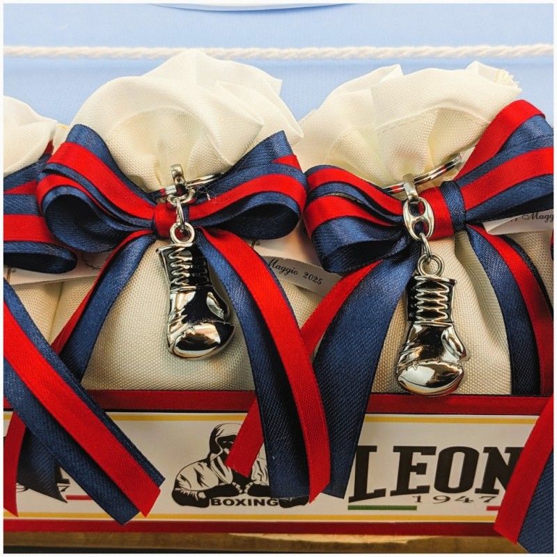 Bomboniere Boxes Guantone Portachiavi