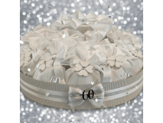 Torta di Bomboniere Nozze di diamante o 60 compleanno