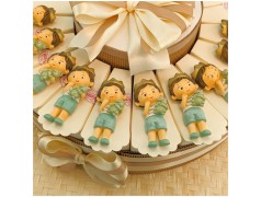 Torta Bomboniera Battesimo Bimbo Principe con Ranocchio e Corona