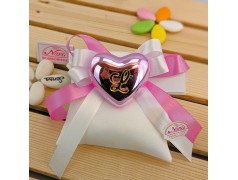Bomboniere cuore rosa gold Claraluna