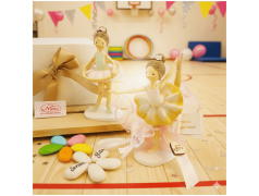 Bomboniera Comunione Bimba Etoile della Danza - Statuine Assortite in Posa con Tutù