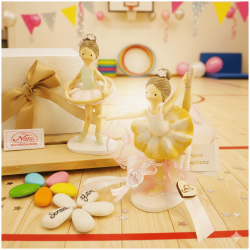 Bomboniera Comunione Bimba Etoile della Danza - Statuine Assortite in Posa con Tutù
