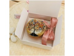 Bomboniera Albero della vita candela"Art Color" metallo stampato