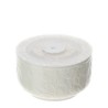 Bomboniera Hervit Ciotola Rotonda Porcellana Bianca con Coperchio Salvafreschezza