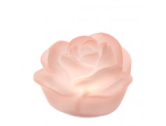 Bomboniera Hervit Lampada Led a Rosa in vetro satinato Rosa