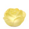 Bomboniera Hervit Lampada Led a Rosa in vetro satinato Giallo