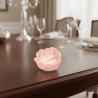 Bomboniera Hervit Lampada Led a Rosa in vetro satinato Rosa -Nara Bomboniere