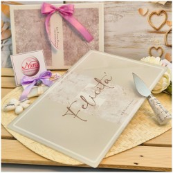 Tagliere Felicità con coltellino