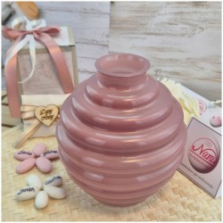Bomboniera Claraluna 2026 Vaso 26185 Rosa