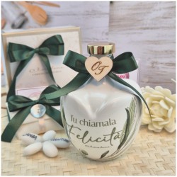 Oliera Grande con decoro Olivo