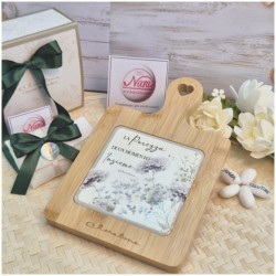 Tagliere e coltellino di Claraluna Floreale